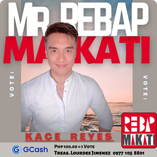 Hear ye Hear ye! We are proud to introduce Mr Rebap Makati 2021, CRB Kace Reyes!